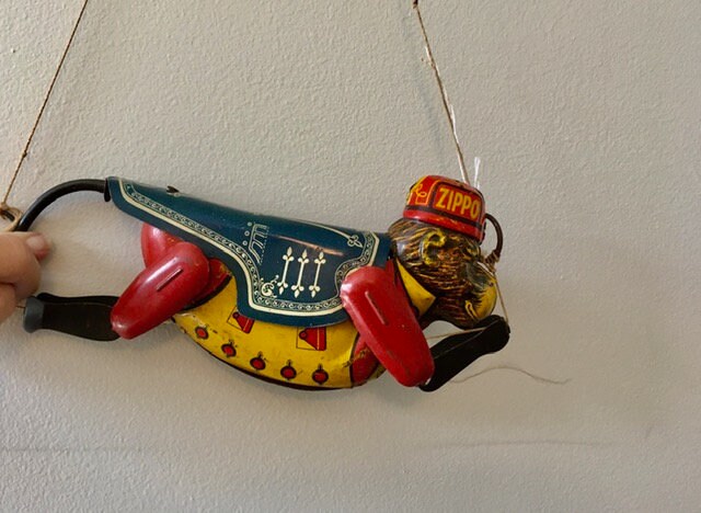M1384 Vintage 60's Mexico イビルアイ ペンダントトップ Rare 1930s Marx Zippo Monkey/pull String Climbing Monkey - Etsy
