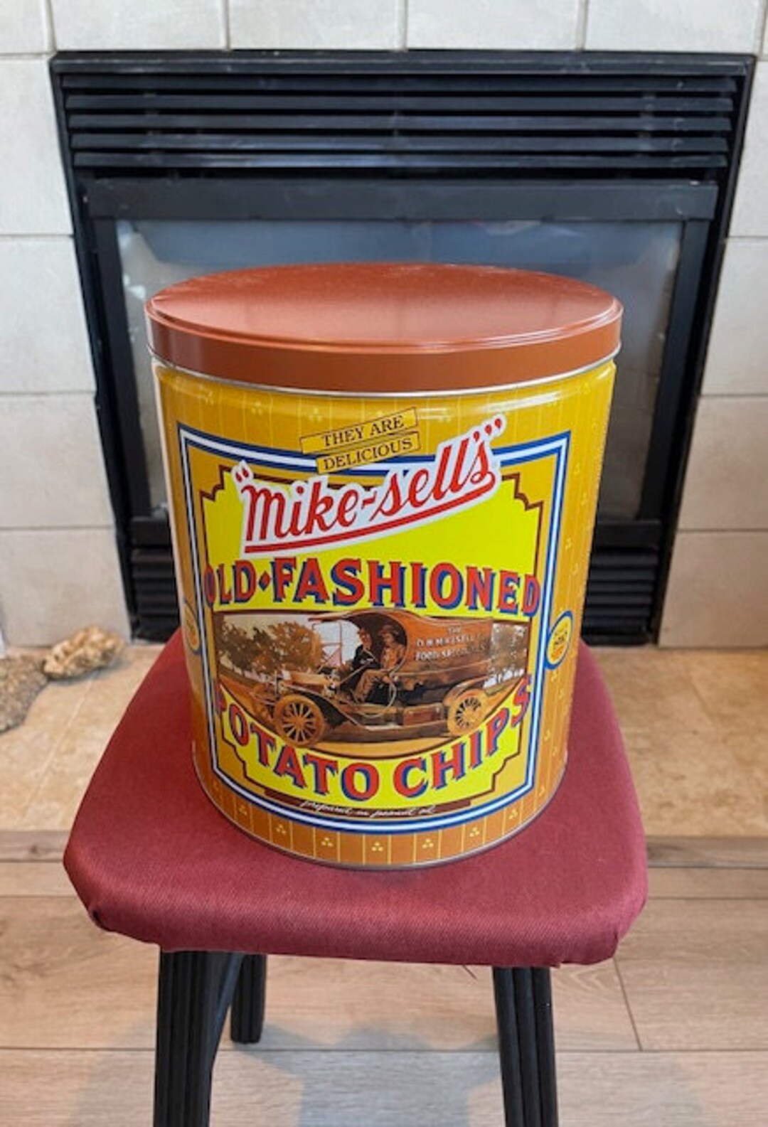 1990 Mike-sells Potato Chips/80th Anniversary Tin - Etsy