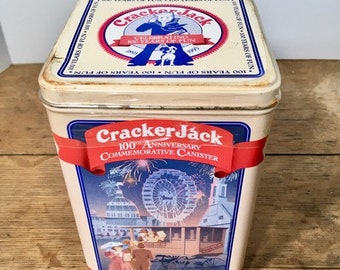 FACTORY SEALED/1993 25-year-old Cracker Jack/Americana/Prize Inside