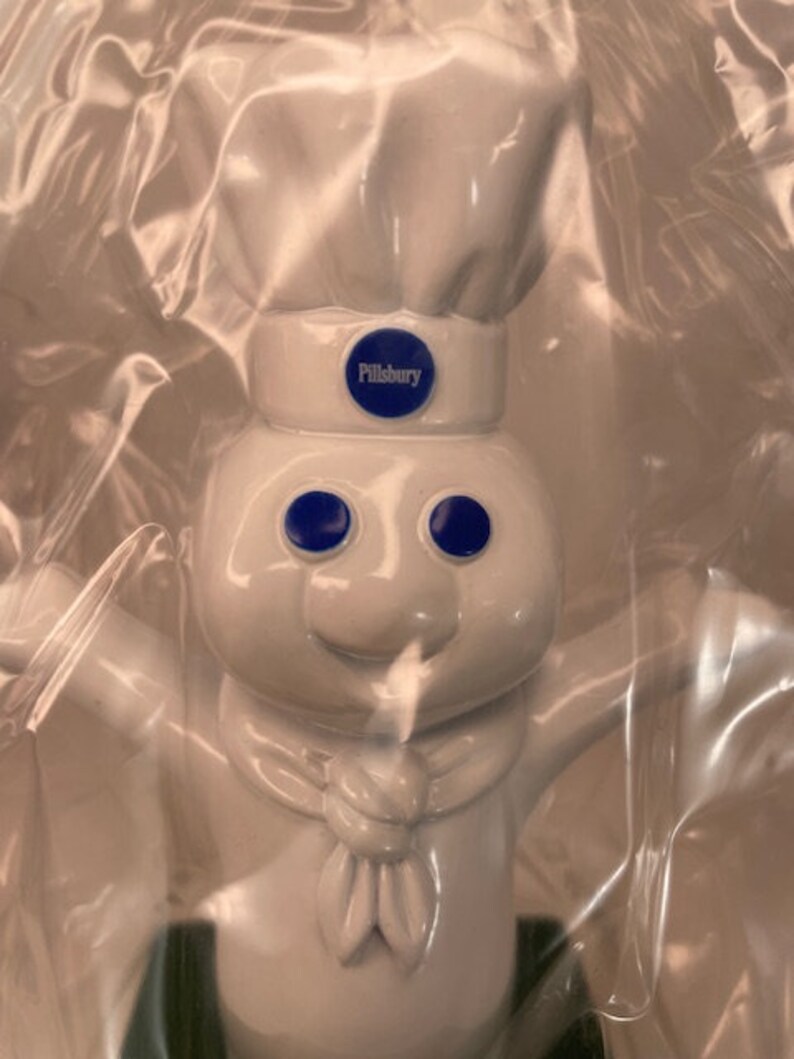 1999 Pillsbury Doughboy Giggle Bank/in Original Box image 8