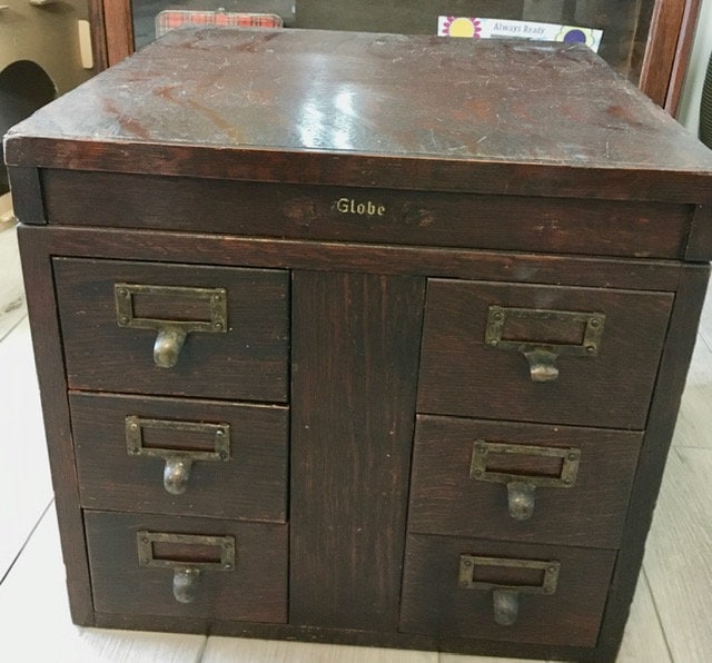 1930s Globewernicke 6 Drawer Library Card Catalog/predigital Etsy