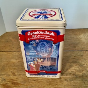 1993 30-year-old Cracker Jack Tin/Americana