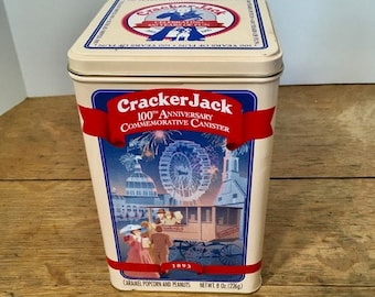 1993 30-year-old Cracker Jack Tin/Americana