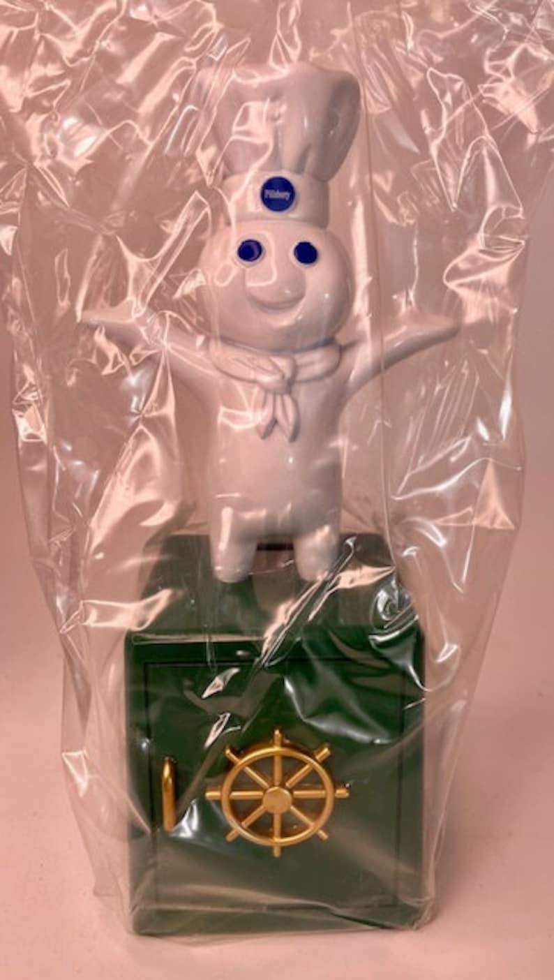 1999 Pillsbury Doughboy Giggle Bank/in Original Box image 2