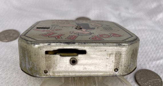 50s ポパイ ダイム バンク popeye Very Rare 1929 Popeye Dime Register Bank/popeye the Sailor