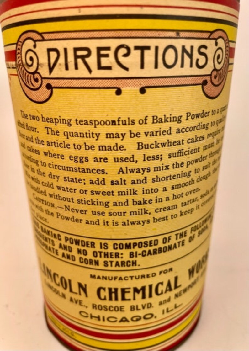 1920s Antique Little Fairies Baking Powder Cardboard Container/paper ...