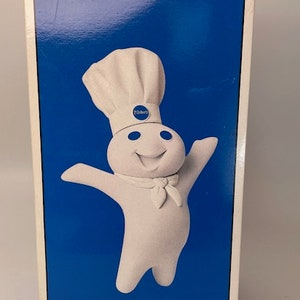 1999 Pillsbury Doughboy Giggle Bank/in Original Box image 6