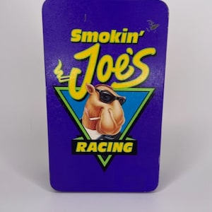 Vintage 1994 Camel Smokin&#39; Joe&#39;s Racing Advertisement Tin/Camels Forever!