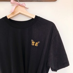 Monarch Embroidery T-Shirt image 3