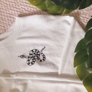 Snake Embroidered Sweatshirt image 9