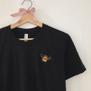 Bee Embroidery T-shirt image 2