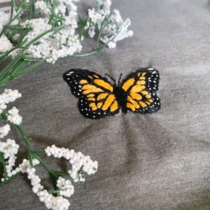 Monarch Embroidery T-Shirt image 9