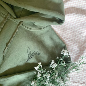 Lily of the Valley Embroidered Hoodie image 5