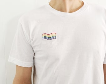 LGBT Embroidery T-Shirt