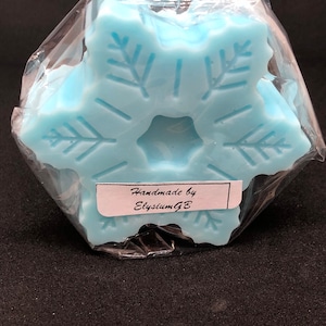 Snowflake soaps (3 pk)