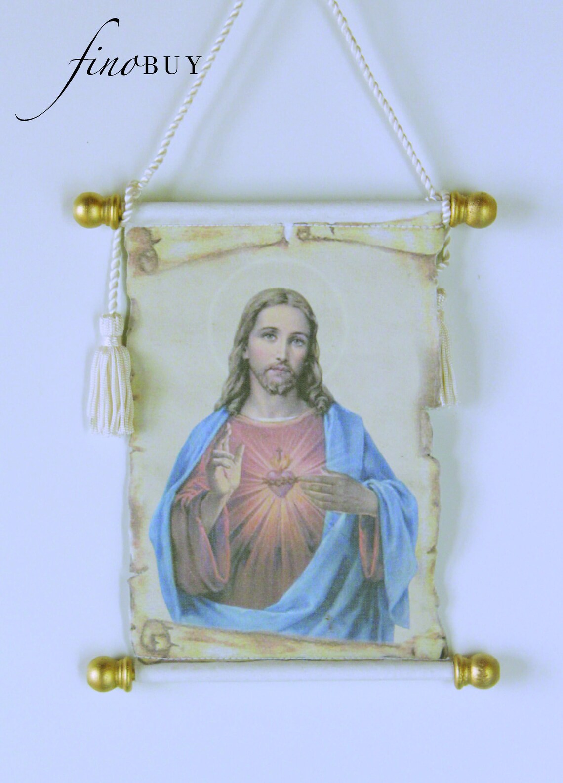 Jesus Scroll Jesus Christ Scroll Religion Faith Corazon Etsy