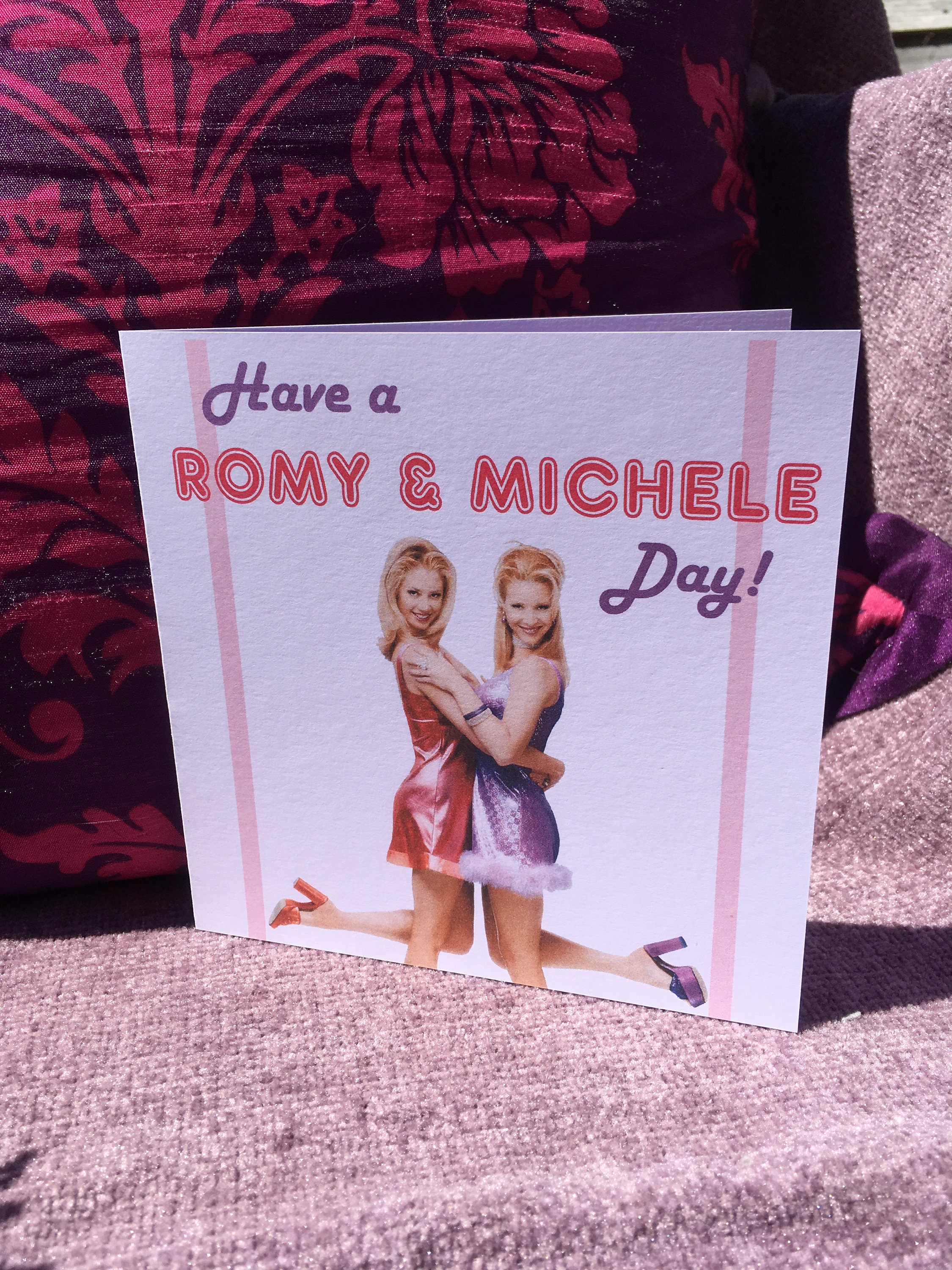 Monica and Chandler Wedding Card Handmade Funny Personalised Friends TV Show