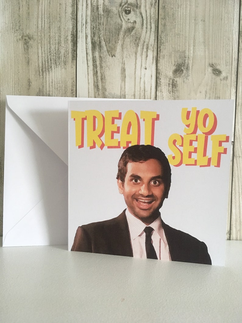Funny Tom Haverford Personalised Birthday Card Parks And Rec Etsy