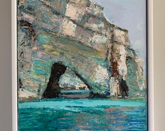 ionian blue - original frames art seascape