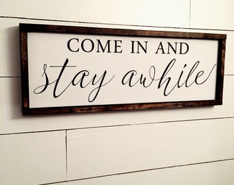 Stay Awhile [FREE SHIPPING!]
