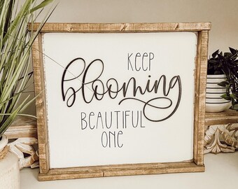 keep blooming beautiful one [FREE SHIPPING!]