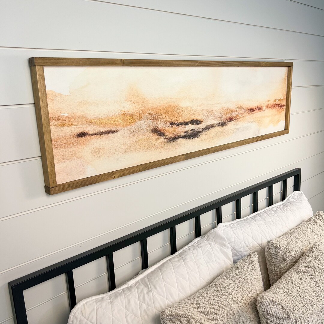 Landscape Art Above the Bed / Couch Living Room Decor FREE SHIPPING Etsy