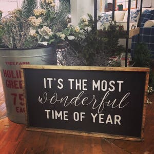 the most wonderful time FREE SHIPPING image 1