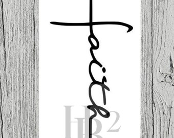 Faith Decal - Keep The Faith