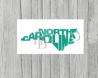 North Carolina Decal