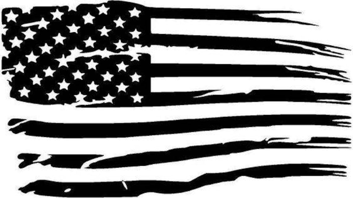 Rugged American Flag Etsy