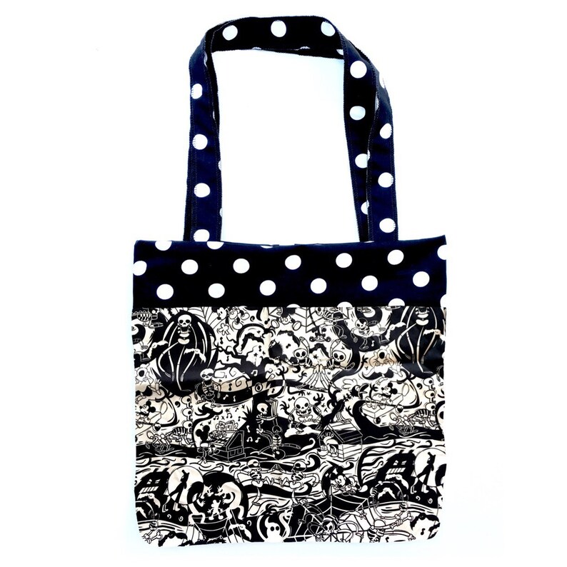 Halloween Tote Bag Villains Tote Bag Park Tote Bag Adult Tote Bag Handmade Tote Bag MNSSHP Tote Bag Large Tote Bag