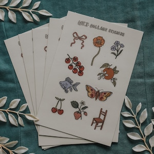 WEI Collage Sticker Sheet (4x6in)