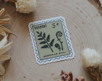 Vermont Stamp Sticker (2in)