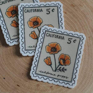 California Stamp Sticker (2in)