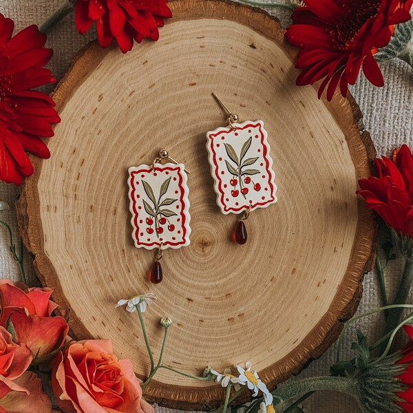 Cherry Earrings