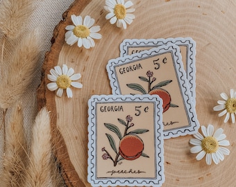 Georgia Stamp Sticker (2in)