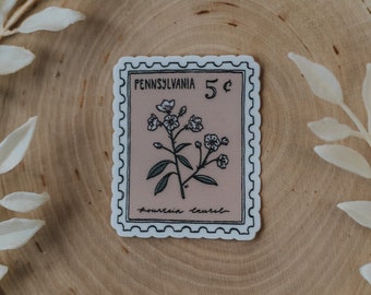 Pennsylvania Stamp Sticker (2in)