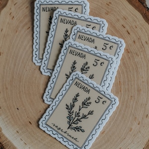Nevada Stamp Sticker (2in)