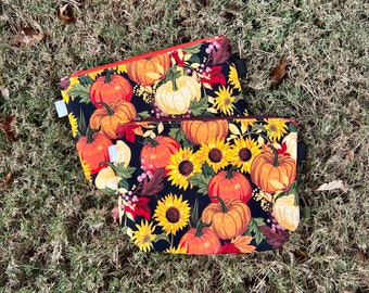 Harvest Medium Zippered Project Bag