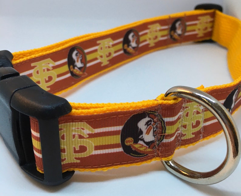 1 Florida State University Dog Collar Seminoles NCAA Etsy