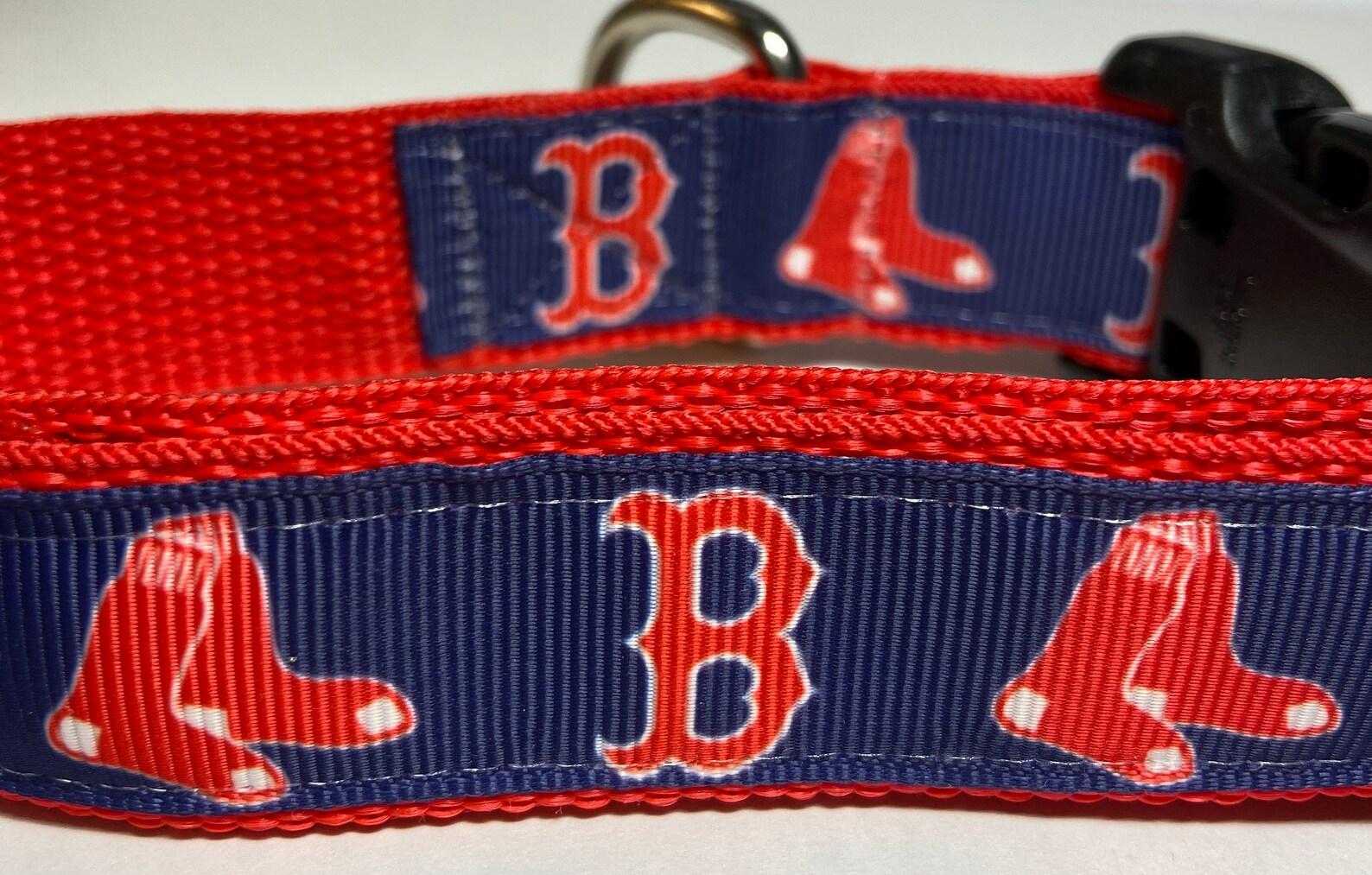 Boston Red Sox Dog Collar MLB Baseball Personalized Hand Etsy