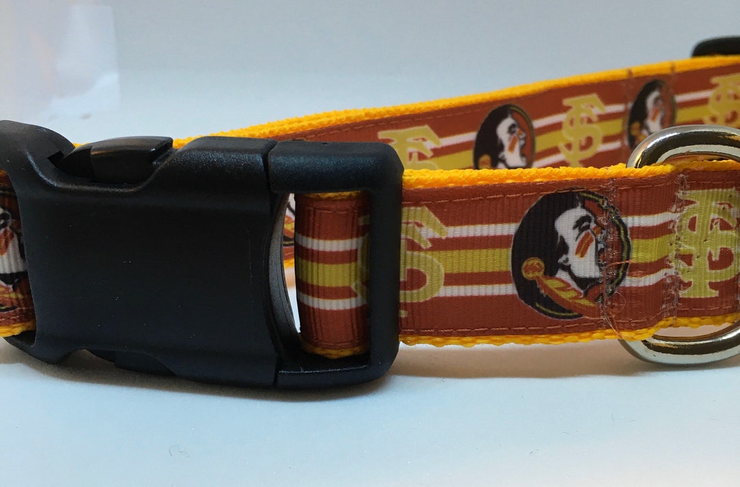 1 Florida State University Dog Collar Seminoles NCAA Etsy