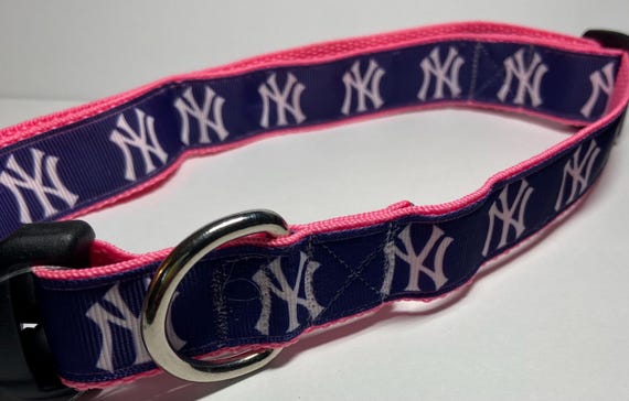 NEW! Pink 1" New York, Dog Collar, MLB, Baseball - Etsy