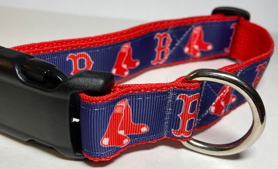 red sox dog harness