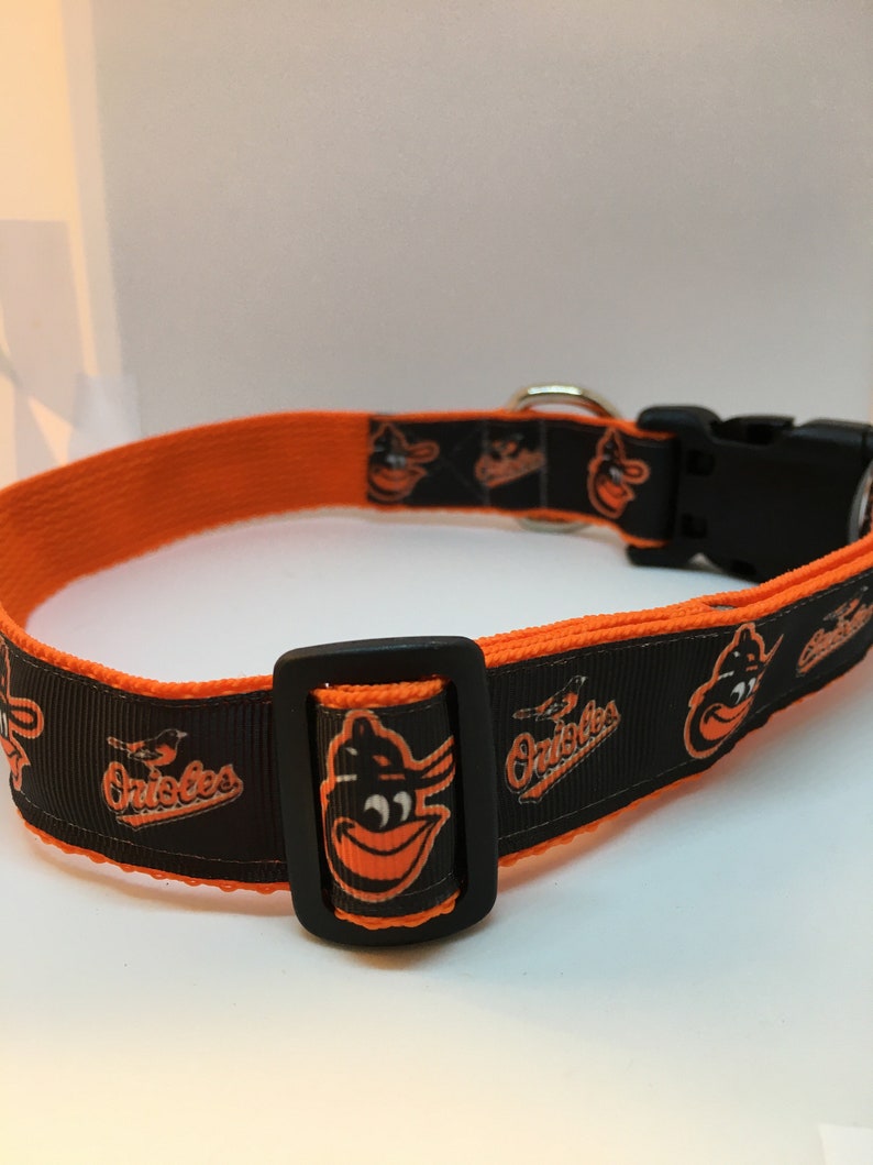 Baltimore Orioles Dog Collar MLB Baseball MD 1 Etsy
