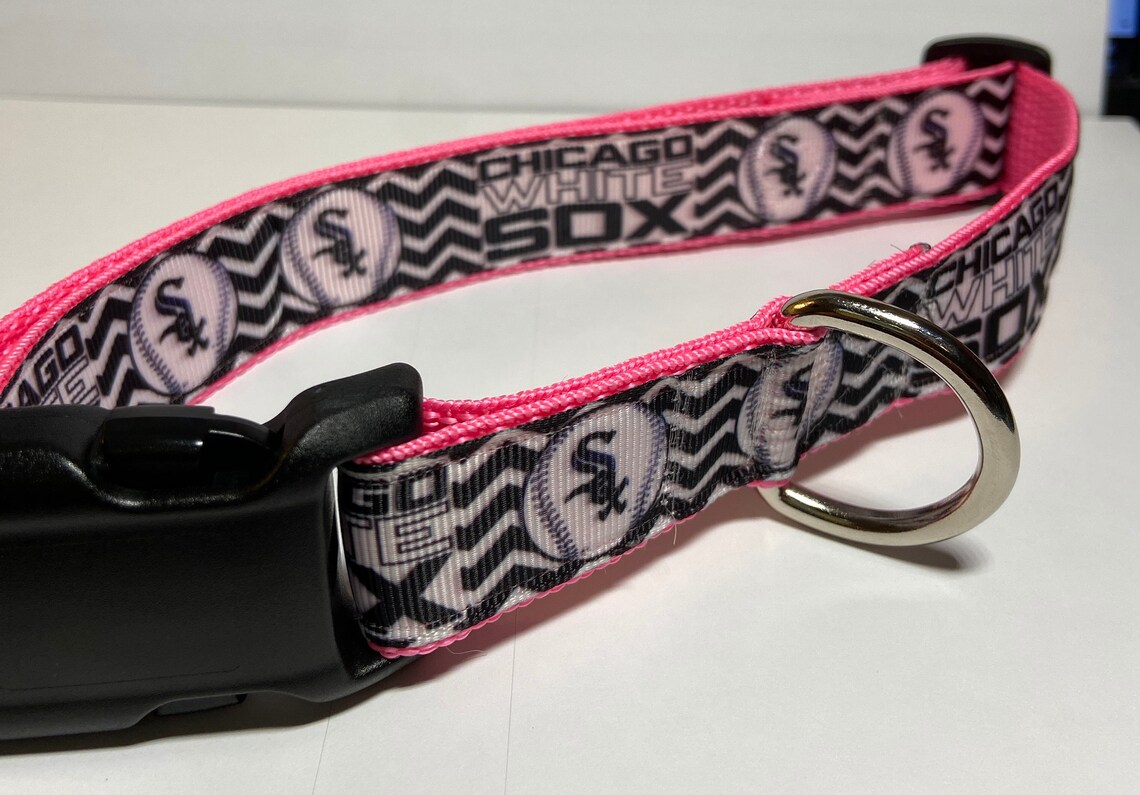 NEW Pink 1 Chicago White Sox Dog Collar MLB Baseball Etsy UK
