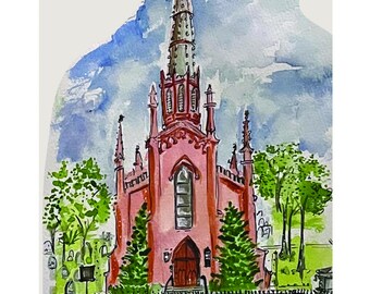 First Presbyterian Church Columbia print