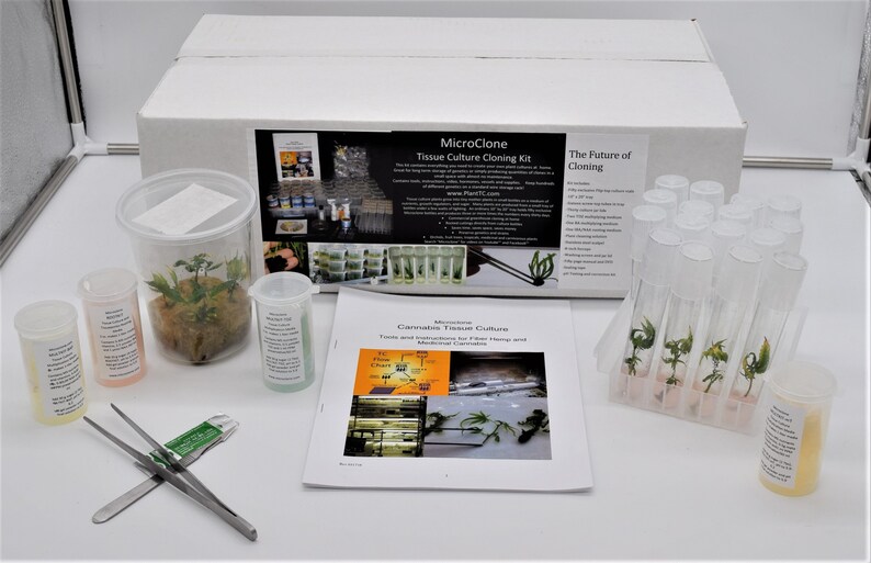 Microclone Cannabis Tissue Culture Kit Cloning Storage Clean