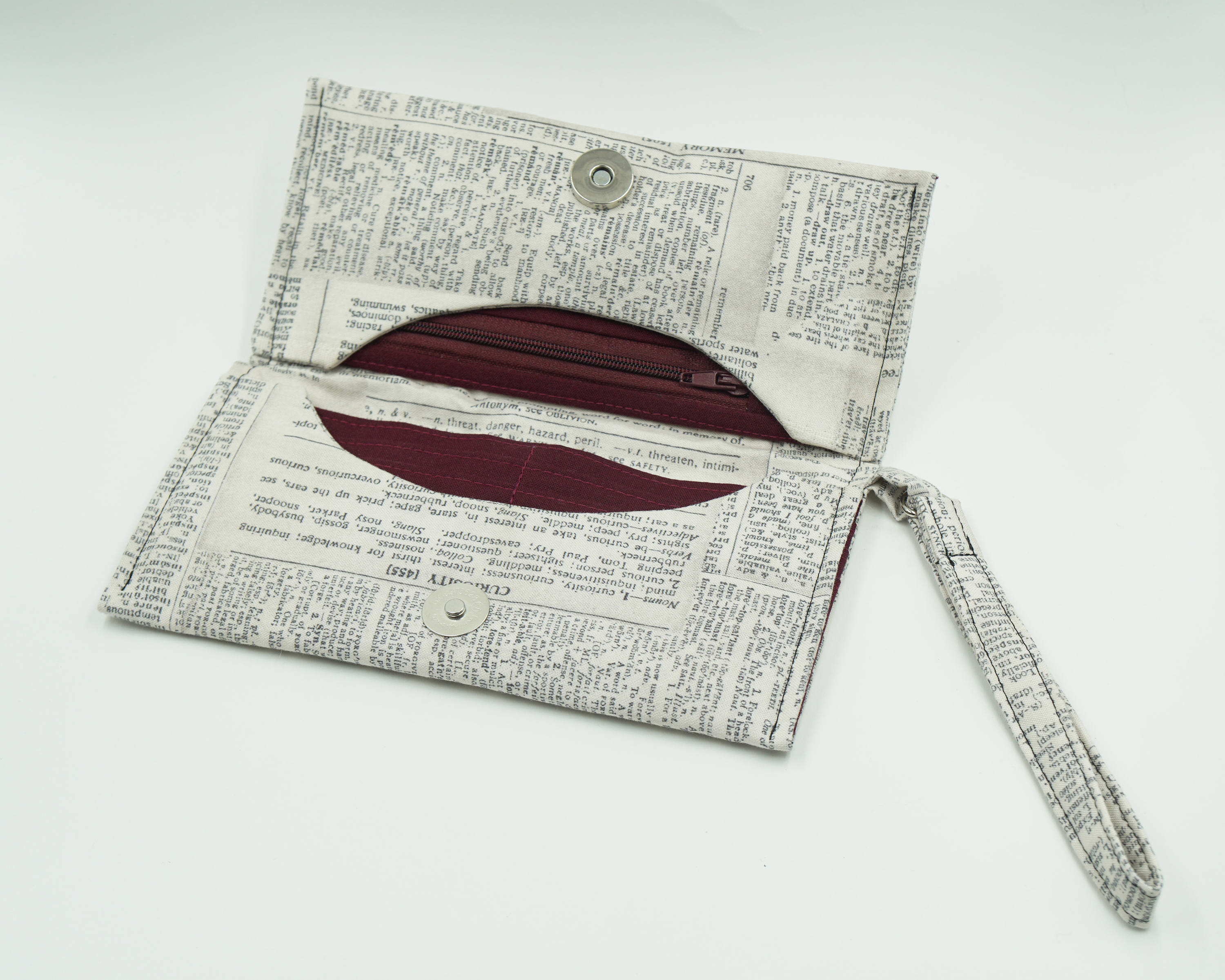 Word Lovers Wallet Dictionary Bifold Wallet Book Lover/Book Etsy