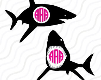 Free Free 104 Shark Monogram Svg Free SVG PNG EPS DXF File